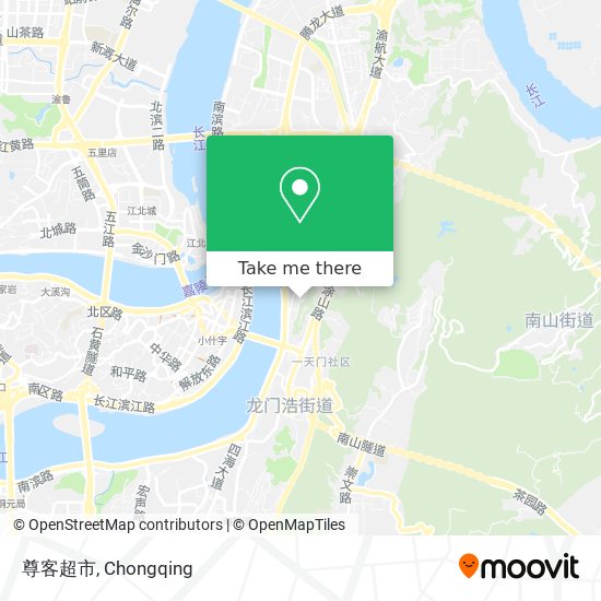 尊客超市 map