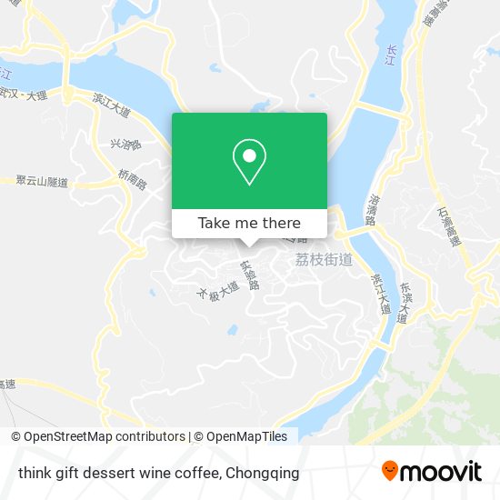 think gift dessert wine coffee map