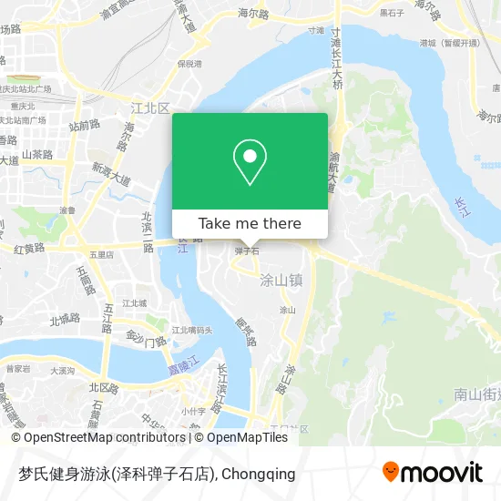 梦氏健身游泳(泽科弹子石店) map