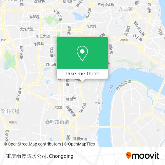 重庆雨停防水公司 map