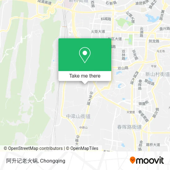 阿升记老火锅 map