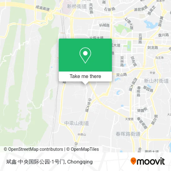 斌鑫·中央国际公园-1号门 map
