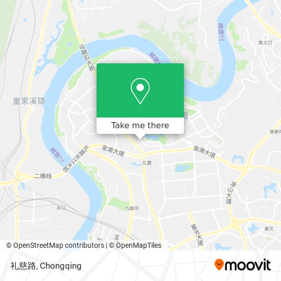 礼慈路 map
