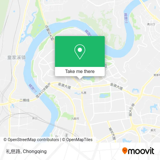礼慈路 map