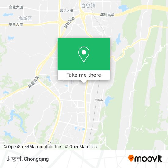 太慈村 map