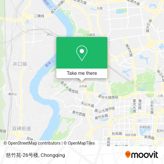 慈竹苑-26号楼 map