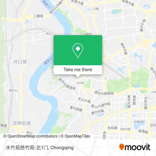 水竹苑慈竹苑-北1门 map