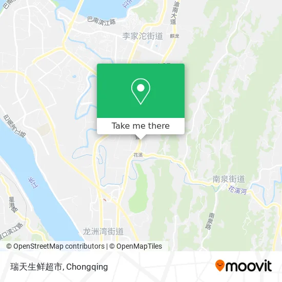 瑞天生鲜超市 map