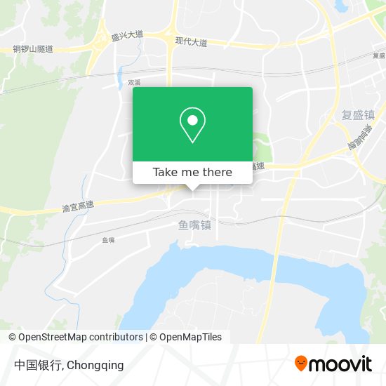 中国银行 map