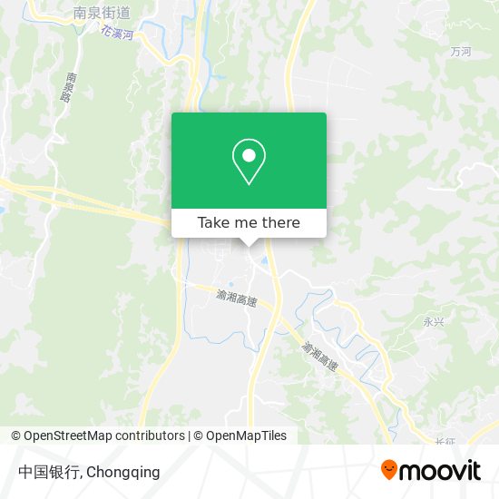 中国银行 map