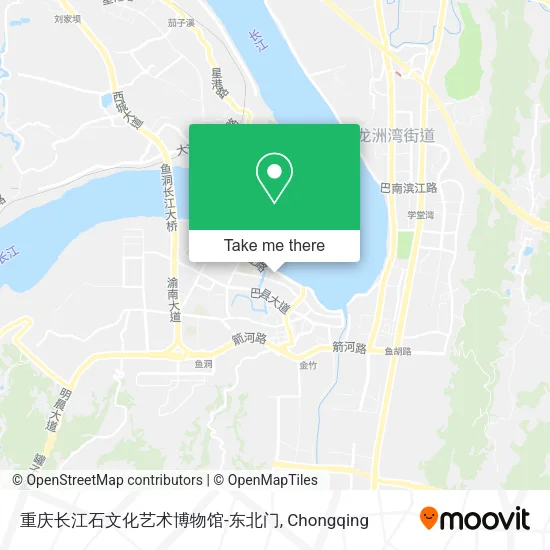 重庆长江石文化艺术博物馆-东北门 map