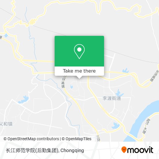 长江师范学院(后勤集团) map