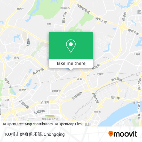 KO搏击健身俱乐部 map