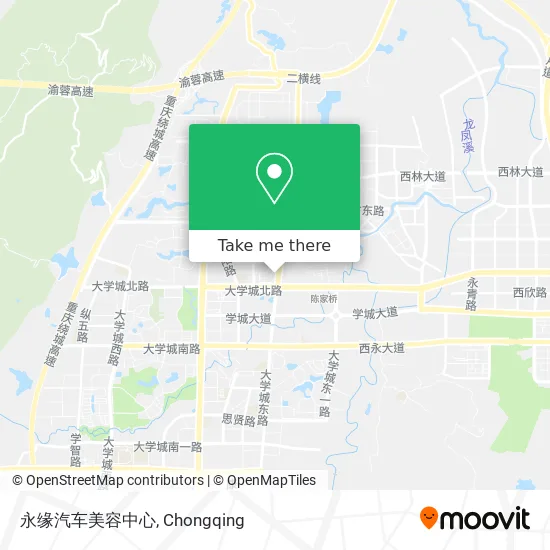 永缘汽车美容中心 map