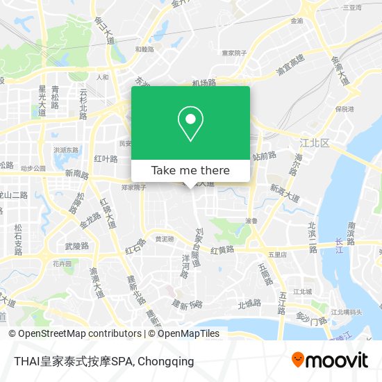 THAI皇家泰式按摩SPA map