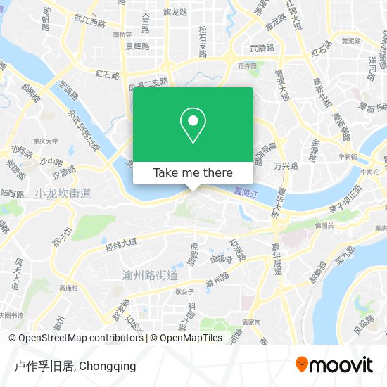 卢作孚旧居 map