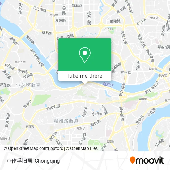 卢作孚旧居 map