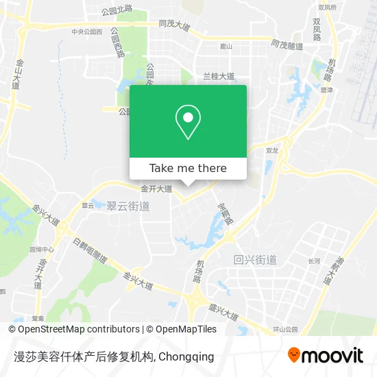 漫莎美容仟体产后修复机构 map