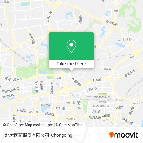 北大医药股份有限公司 map