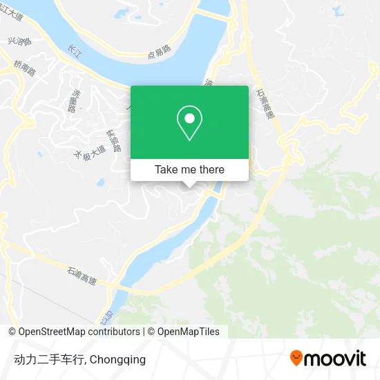 动力二手车行 map