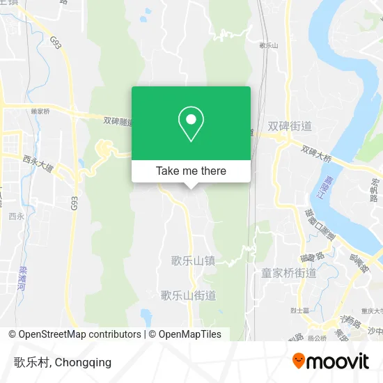 歌乐村 map