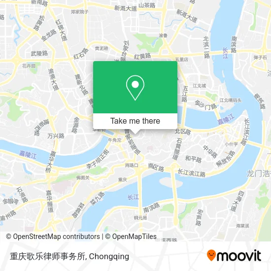 重庆歌乐律师事务所 map