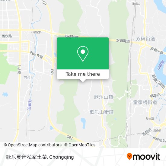 歌乐灵音私家土菜 map