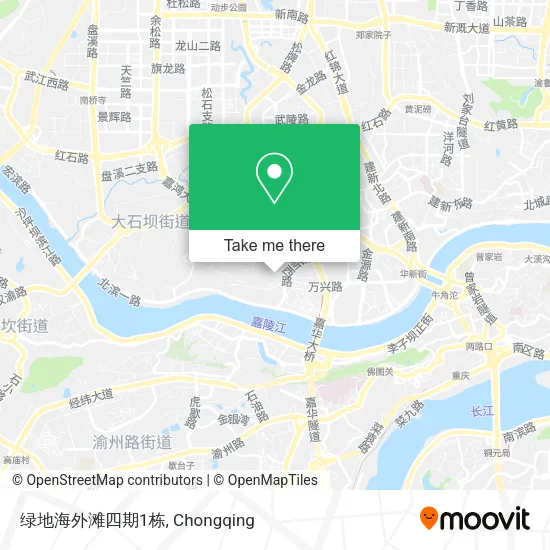 绿地海外滩四期1栋 map