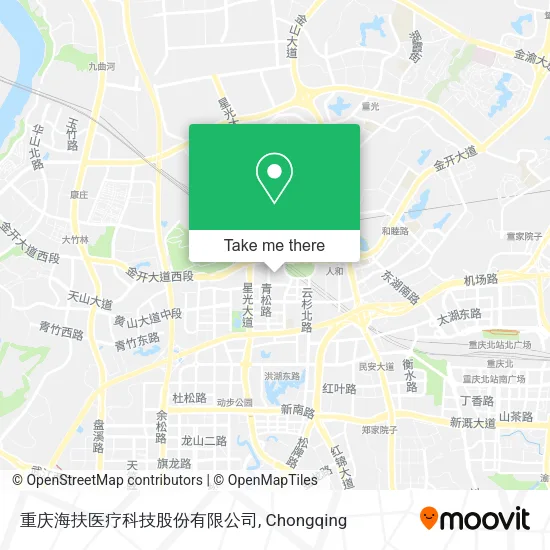 重庆海扶医疗科技股份有限公司 map