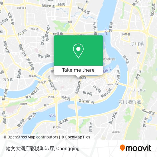 翰文大酒店彩悦咖啡厅 map