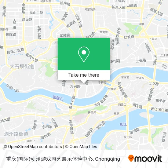 重庆(国际)动漫游戏游艺展示体验中心 map
