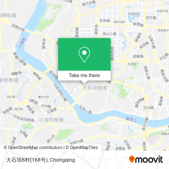 大石坝8村(168号) map