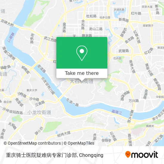 重庆骑士医院疑难病专家门诊部 map