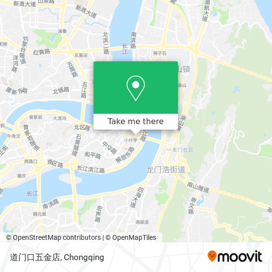 道门口五金店 map