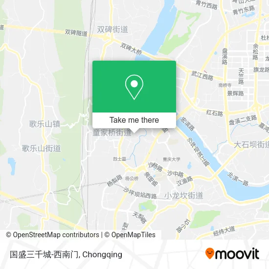 国盛三千城-西南门 map