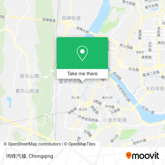 鸿锋汽修 map
