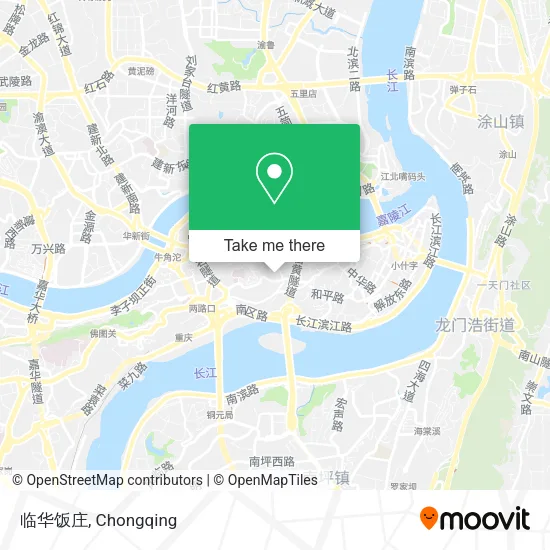 临华饭庄 map