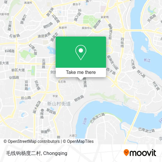 毛线钩杨度二村 map