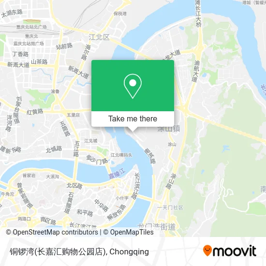 铜锣湾(长嘉汇购物公园店) map