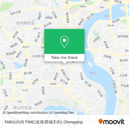 FABULOUS TIME(龙湖·西城天街) map