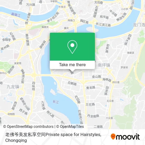 老佛爷美发私享空间Private space for Hairstyles map