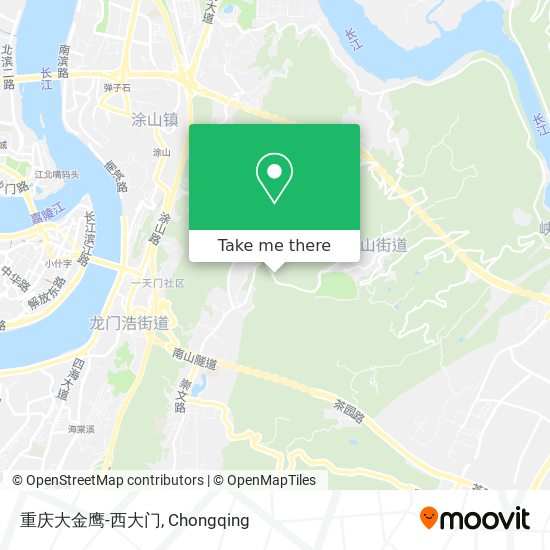 重庆大金鹰-西大门 map