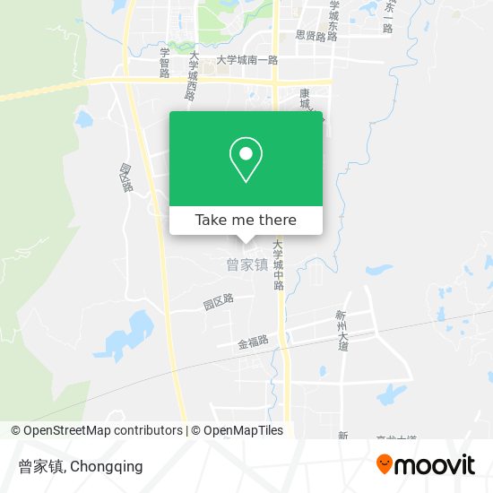 曾家镇 map