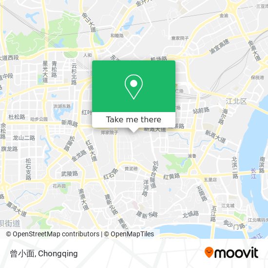 曾小面 map