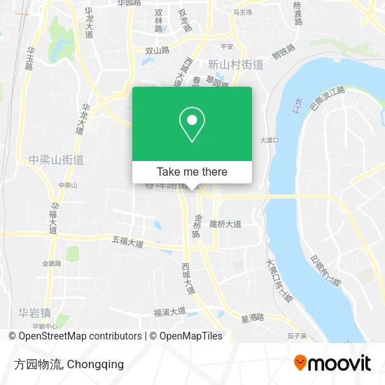 方园物流 map