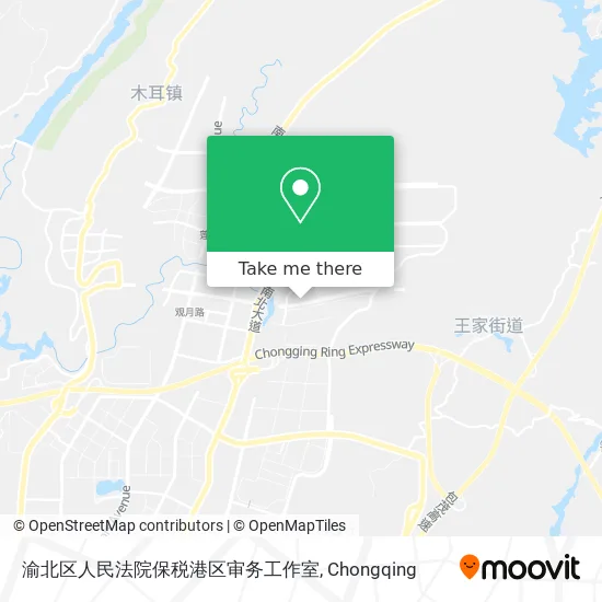 渝北区人民法院保税港区审务工作室 map