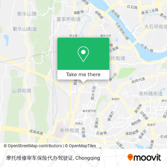 摩托维修审车保险代办驾驶证 map