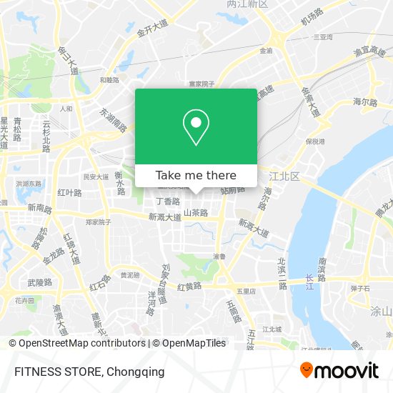 FITNESS STORE map
