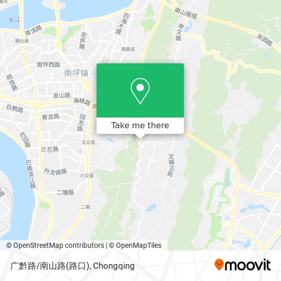 广黔路/南山路(路口) map