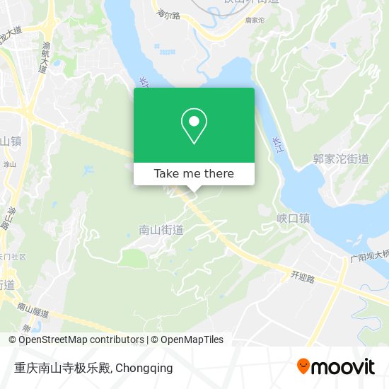 重庆南山寺极乐殿 map
